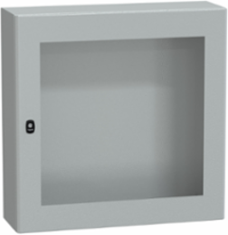 PanelSeT S3D Steel Enclosure, 800x800x250mm, IP66, IK08, Glass Door