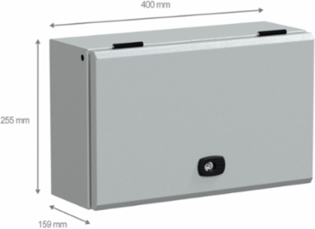 Spacial S3DB Compact Enclosure 250x400x150 mm, IP66, IK10, Steel