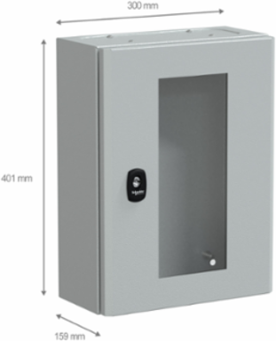PanelSeT S3DM Compact Enclosure 400mm x 300mm x 150mm IP66 IK08
