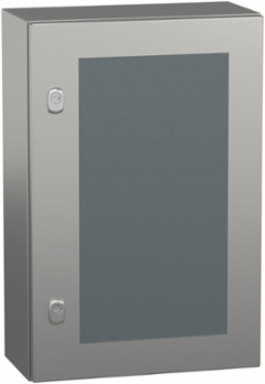 Spacial S3X Wall Mounted Enclosure, 600x400x200mm, Stainless Steel 304L, IP66