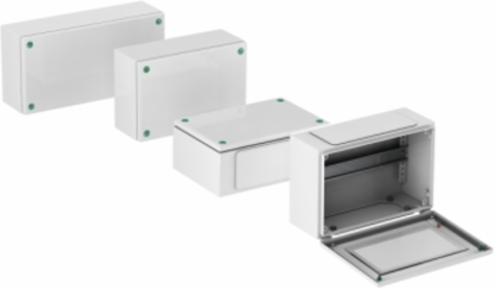 Industrial Metal Box 150x200x80 mm IP66 IK10 Polyester Finish