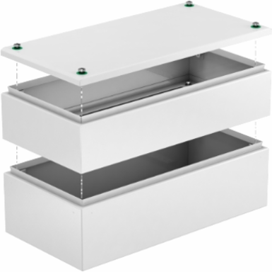 Industrial Metal Box 150x200x80 mm IP66 IK10 Polyester Finish