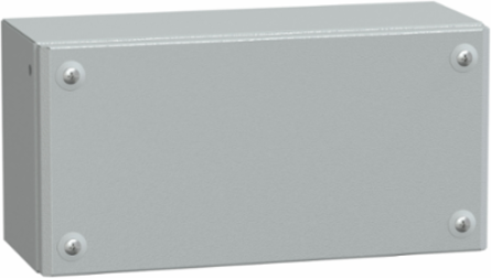Metal Industrial Box 150x300x120 mm IP66 IK10 Gray RAL 7035