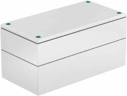 Metal Industrial Box 200x300x120 mm IP66 IK10 Gray RAL 7035