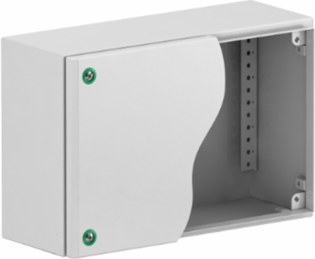 Industrial Box 200x800x120 mm IP66 IK10 Sheet Steel Gray RAL 7035