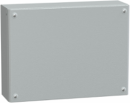 Metal Industrial Box Plain Door, 300 x 400 x 120 mm, IP66, IK10, RAL 7035