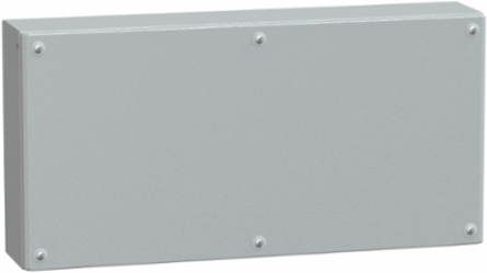 Metal Industrial Box 300x600x120mm IP66 IK10 Gray RAL 7035