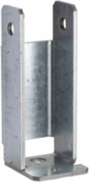 Central Support for 2-Door Enclosure, Steel, 220 mm x 160 mm x 40 mm