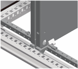 Adjustable Steel Fixing Brackets for Mounting Plates, 90 mm Height, Set of 4