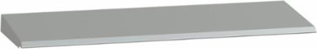 Stainless canopy 304L for Spacial SM, Scotch Brite® finish, for enclosures W1200xD400 mm