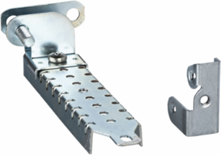 Set of 4 Step Slides, 200 mm Galvanised Steel, Multi-Purpose