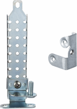 Set of 4 Step Slides, 200 mm Galvanised Steel, Multi-Purpose