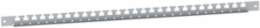 Door Cable Guide Cross Rail, 600 mm Width, Adjustable Height, Steel