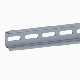 Symmetrical Perforated Mounting Rail 35mm x 15mm x 2000mm, Set of 10 Units