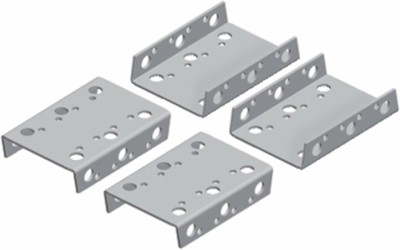 Reinforced Coupling Kit, 70 mm x 105 mm x 150 mm, Set of 4 Connectors