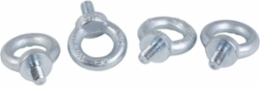 Lifting Eyebolts Set of 4 M12 Cast Steel Galvanized 1360 kg Load