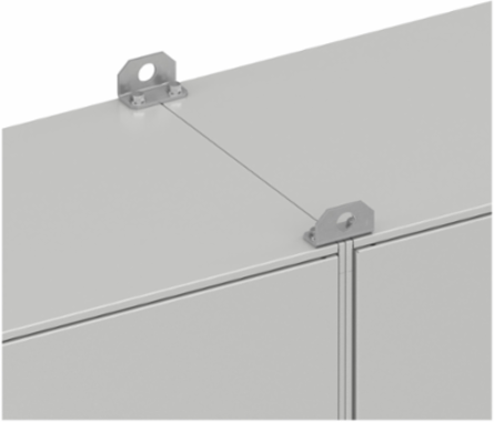 Lifting Brackets Set of 4 for Spacial SF, 500 kg Load, Steel, 60 x 100 x 49 mm