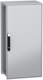 Floor standing modular electrical enclosure, PanelSeT SFN, decarbonized steel, 1200x600x400mm, IP55