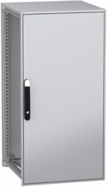 Floor standing modular electrical enclosure, PanelSeT SFN, decarbonized steel, 1200x600x600mm, IP55