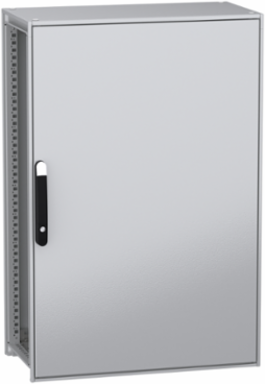 Floor standing modular electrical enclosure, PanelSeT SFN, decarbonized steel, 1200x800x400mm, IP55