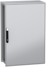 Floor standing modular electrical enclosure, PanelSeT SFN, decarbonized steel, mounting plate, 1200x800x400mm, IP55