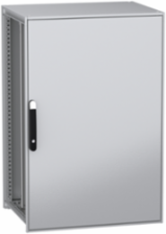 Floor standing modular electrical enclosure, PanelSeT SFN, decarbonized steel, mounting plate, 1200x800x600mm, IP55
