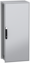 Floor standing modular electrical enclosure, PanelSeT SFN, decarbonized steel, 1400x600x400mm, IP55