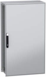 Floor standing modular electrical enclosure, PanelSeT SFN, decarbonized steel, 1400x800x400mm, IP55