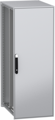 Floor standing modular electrical enclosure, PanelSeT SFN, decarbonized steel, mounting plate, 1600x600x800mm, IP55