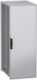 Floor standing modular electrical enclosure, PanelSeT SFN, decarbonized steel, mounting plate, 1600x600x800mm, IP55