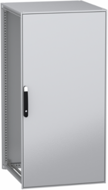 Floor standing modular electrical enclosure, PanelSeT SFN, decarbonized steel, 1600x800x800mm, IP55