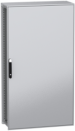 Floor standing modular electrical enclosure, PanelSeT SFN, decarbonized steel, mounting plate, 1800x1000x400mm, IP55