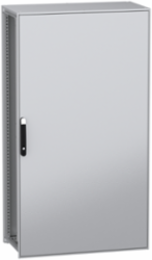 Floor standing modular electrical enclosure, PanelSeT SFN, decarbonized steel, mounting plate, 1800x1000x500mm, IP55