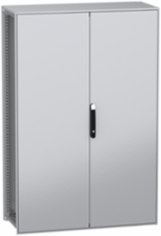 Floor standing modular electrical enclosure, PanelSeT SFN, decarbonized steel, 1800x1200x500mm, 2 doors, IP55