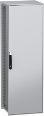 Floor standing modular electrical enclosure, PanelSeT SFN, decarbonized steel, mounting plate, 1800x600x500mm, IP55