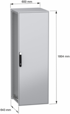 PanelSeT SFN Floor Standing Modular Enclosure 1800x600x600mm IP55