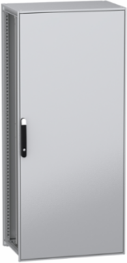 Floor standing modular electrical enclosure, PanelSeT SFN, decarbonized steel, mounting plate, 1800x800x500mm, IP55