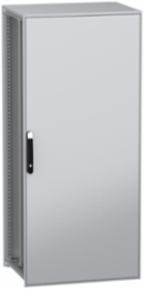 Floor standing modular electrical enclosure, PanelSeT SFN, decarbonized steel, mounting plate, 1800x800x600mm, IP55