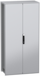Floor standing modular electrical enclosure, PanelSeT SFN, decarbonized steel, 2000x1000x500mm, 2 doors, IP55