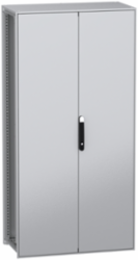 Floor standing modular electrical enclosure, PanelSeT SFN, decarbonized steel, plate, 2000x1000x500mm, 2 doors, IP55