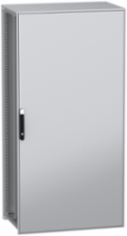 Floor standing modular electrical enclosure, PanelSeT SFN, decarbonized steel, mounting plate, 2000x1000x600mm, IP55