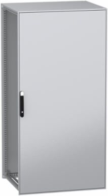 Floor standing modular electrical enclosure, PanelSeT SFN, decarbonized steel, 2000x1000x800mm, IP55