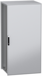 Floor standing modular electrical enclosure, PanelSeT SFN, decarbonized steel, mounting plate, 2000x1000x800mm, IP55