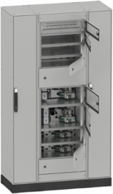 Floor Standing Electrical Enclosure, 2000x300x500mm, IP55, Green Premium