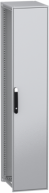 Floor standing modular electrical enclosure, PanelSeT SFN, decarbonized steel, 2000x400x500mm, IP55