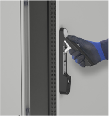 Floor standing modular electrical enclosure, PanelSeT SFN, decarbonized steel, 2000x600x400mm, IP55