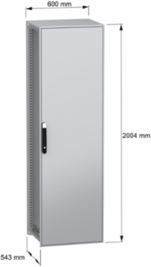 PanelSeT SFN Floor Standing Modular Enclosure 2000x600x500mm IP55
