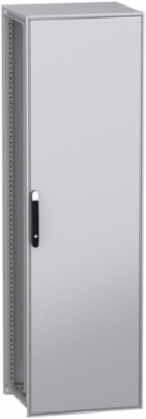Floor standing modular electrical enclosure, PanelSeT SFN, decarbonized steel, mounting plate, 2000x600x500mm, IP55