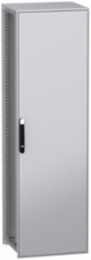 Floor standing modular electrical enclosure, PanelSeT SFN, decarbonized steel, mounting plate, 2000x600x500mm, IP55