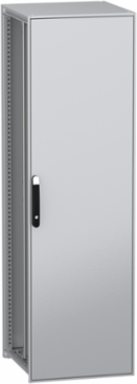 Floor standing modular electrical enclosure, PanelSeT SFN, decarbonized steel, mounting plate, 2000x600x600mm, IP55